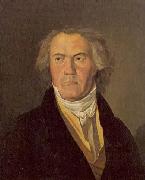 Ferdinand Georg Waldmuller Picture representing Ludwig van Beethoven in 1823 Sweden oil painting artist